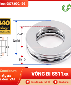 Vòng bi - bạc đạn Inox S511xx