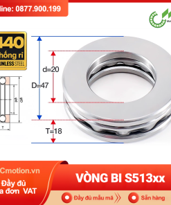 Vòng bi - bạc đạn Inox S513xx