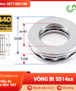 Vòng bi - bạc đạn Inox S514xx