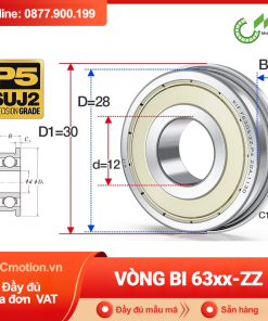 Vòng bi F63xx mặt bích